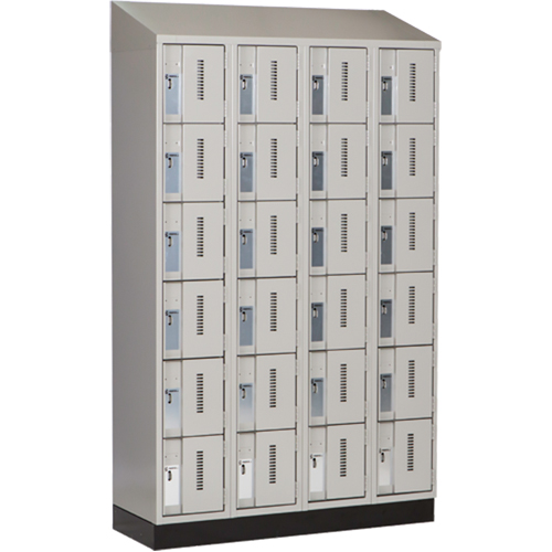 Casiers robustes Concorde, 6 niveaux, Bloc de 4, 48" x 18" x 82", Acier, Gris, Soud&eacute; (assembl&eacute;) Air Extreme Inc.
