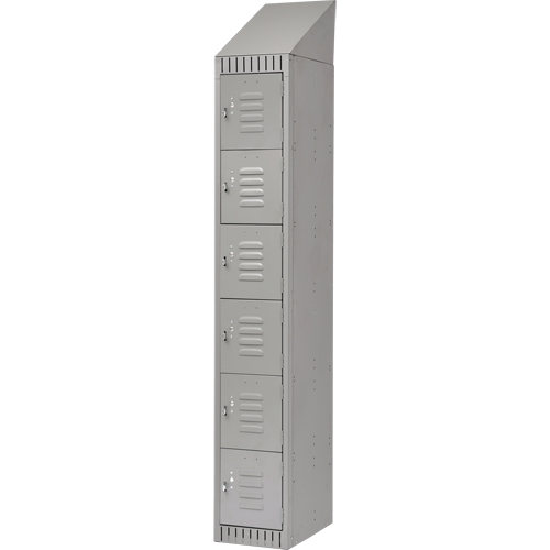 Casiers, 6 niveaux, 12" x 18" x 82", Acier, Gris, D&eacute;mont&eacute; Air Extreme Inc.
