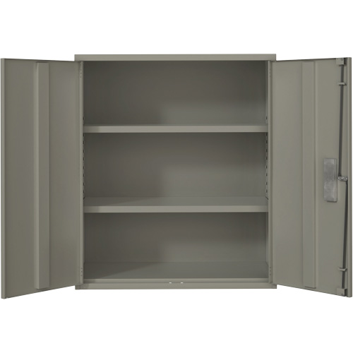 Armoire de rangement Lo-Boy, Acier, 2 Tablettes, 40" h x 36" la x 18" P, Gris Air Extreme Inc.