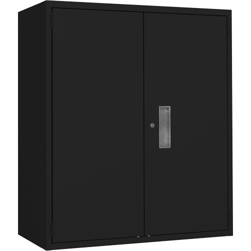 Armoire de rangement Lo-Boy, Acier, 2 Tablettes, 42" h x 36" la x 18" P, Noir Air Extreme Inc.
