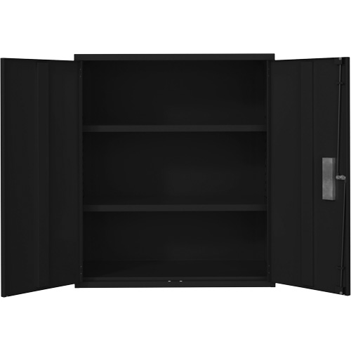 Armoire de rangement Lo-Boy, Acier, 2 Tablettes, 42" h x 36" la x 18" P, Noir Air Extreme Inc.