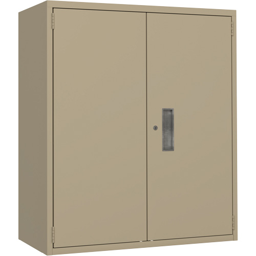 Armoire de rangement Lo-Boy, Acier, 2 Tablettes, 40" h x 36" la x 18" P, Beige Air Extreme Inc.
