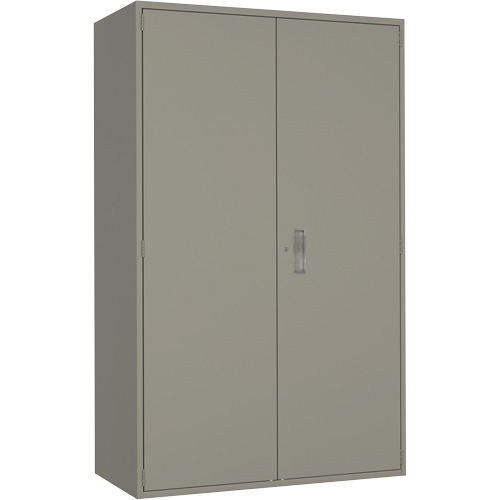 Armoire de rangement Hi-Boy tr&egrave;s large, Acier, 4 Tablettes, 72" h x 48" la x 24" P, Gris Air Extreme Inc.