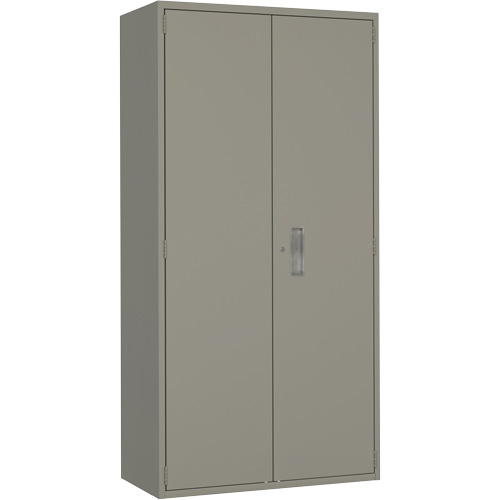 Armoire de rangement Hi-Boy, Acier, 4 Tablettes, 72" h x 36" la x 18" P, Gris Air Extreme Inc.
