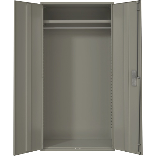 Armoire garde-robe, Acier, 36" la x 18" p x 72" h, Gris Air Extreme Inc.