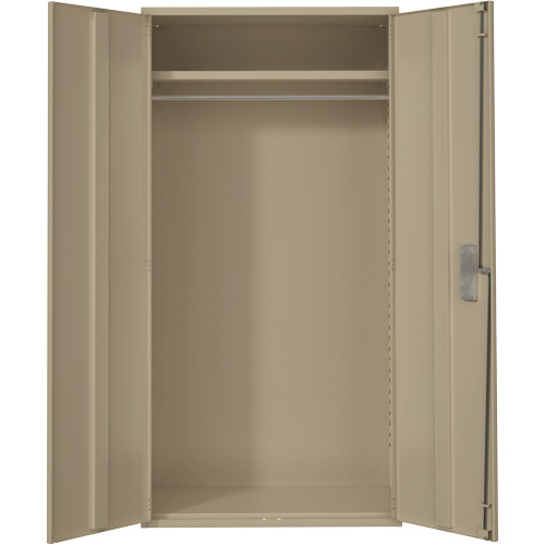 Armoire garde-robe, Acier, 36" la x 18" p x 72" h, Beige Air Extreme Inc.