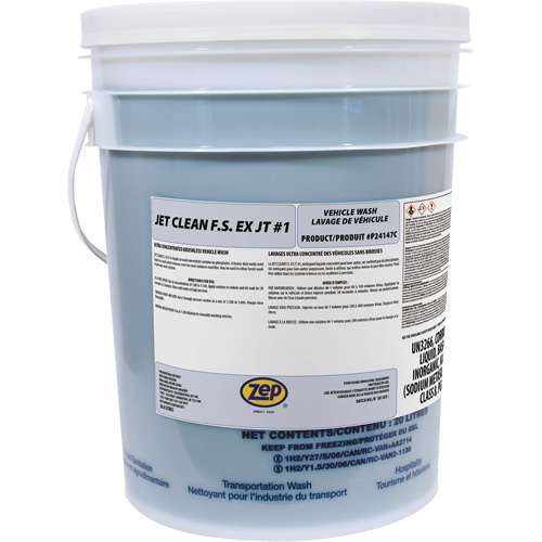 Produit de pr&eacute;nettoyage sans brossage pour v&eacute;hicules Jet Clean, 20 L, Seau Air Extreme Inc.