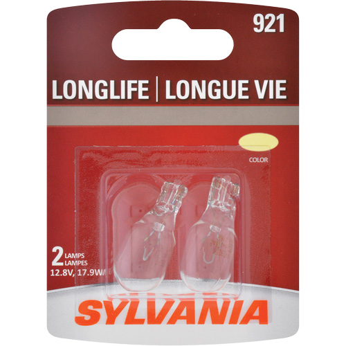 921 Mini-ampoule automobile &agrave; longue dur&eacute;e de vie, Incandescente, 17,9 W, Blanc cass&eacute; Air Extreme Inc.