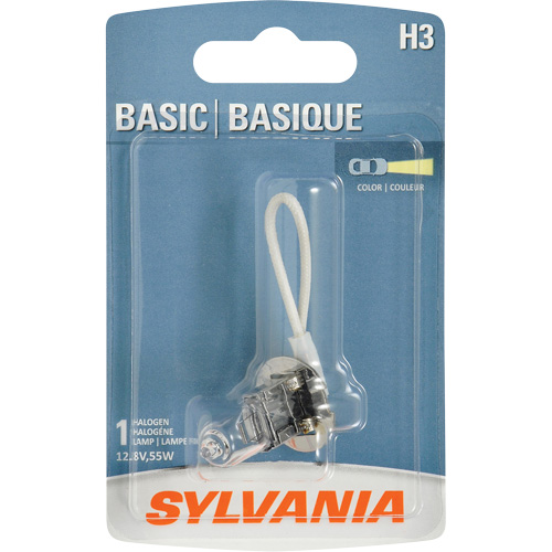 Ampoule de base pour feu avant H3, Halog&egrave;ne, 45 W, Blanc cass&eacute; Air Extreme Inc.