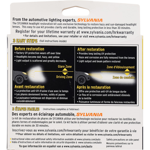 Trousse de restauration pour feu avant Air Extreme Inc.