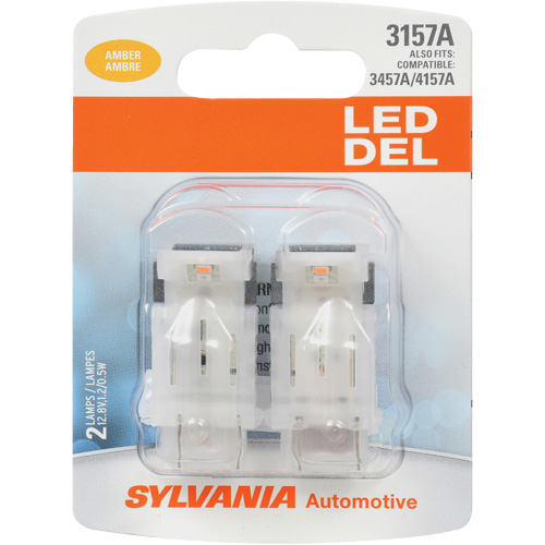 Mini-ampoule automobile 3157A, DEL, 0,5 W/12,8 W, Ambr&eacute;e Air Extreme Inc.