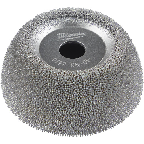 Meule &agrave; polir &agrave; contour &eacute;vas&eacute; 2" pour ponceuse pour pneus &agrave; basse vitesse M12 Fuel Air Extreme Inc.