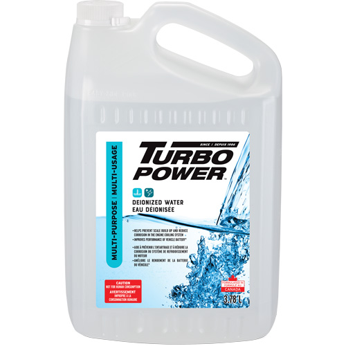 Turbo Power Multi-Purpose Deionized Water, Jug Air Extreme Inc.