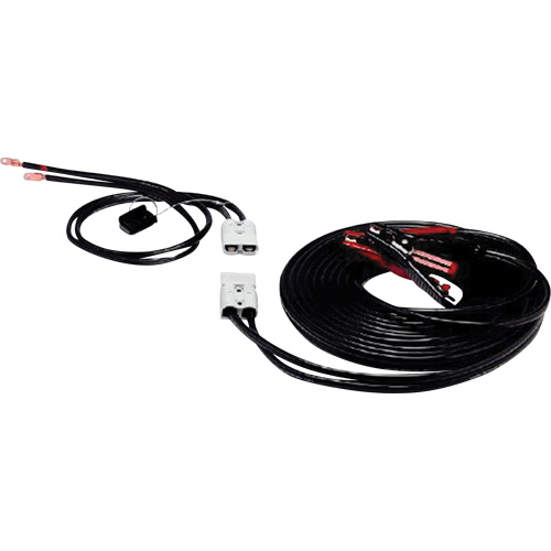 Pinces robustes enti&egrave;rement isol&eacute;es avec adaptateurs de borne lat&eacute;rale, 4 AWG, 500 A, C&acirc;ble 25' Air Extreme Inc.
