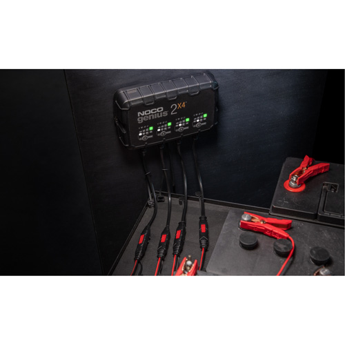 Genius&reg; 2X4 4-Bank, 8-Amp Battery Charger Air Extreme Inc.