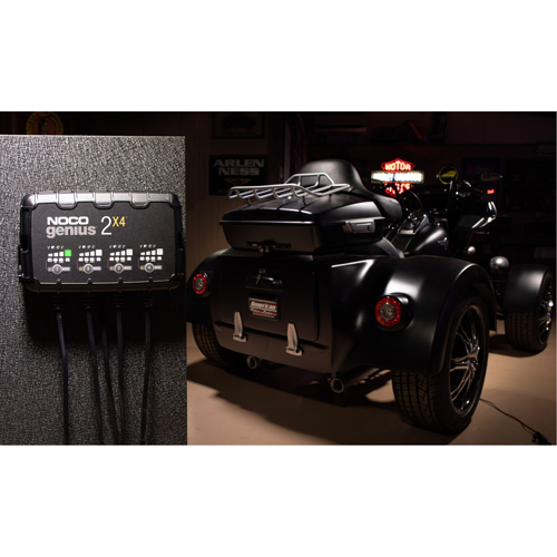 Genius&reg; 2X4 4-Bank, 8-Amp Battery Charger Air Extreme Inc.