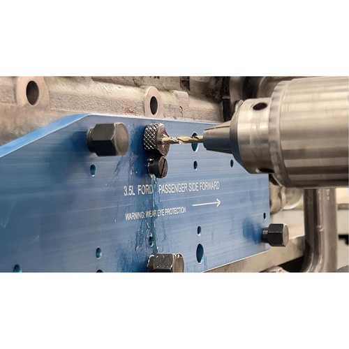 Manifold Drill Template for Ford 3.5L Ecoboost Air Extreme Inc.