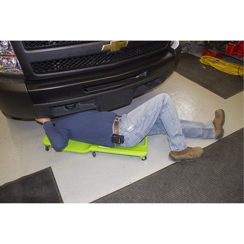 Neon Green Low Profile Plastic Creeper Air Extreme Inc.