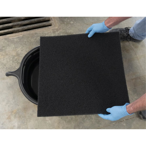 Plateau de drainage ovale noir Air Extreme Inc.