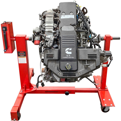 75:1 Gear-Driven Engine Stand, 1 tons Capacity, 42" H Air Extreme Inc.