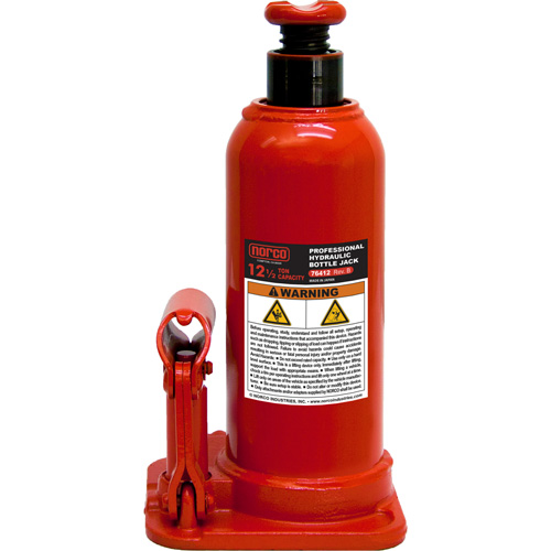 Bottle Jack, 12.5 Ton(s), Manual Hydraulic, 18-561/625" Raised Height Air Extreme Inc.
