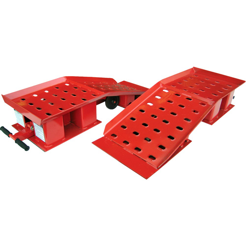Pair of Wide Truck Ramps, 20000 lbs. Capacity, 50-1/2" L, 18-3/8" W, 9-1/4" H Air Extreme Inc.