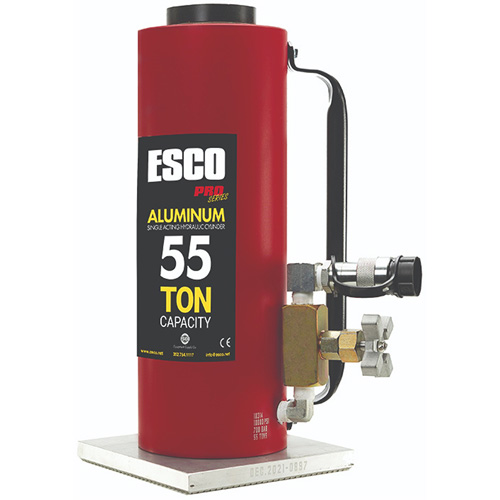 Heavy-Duty Lightweight Hydraulic Jack, 10" Stroke, 55 Ton(s) Capacity, 10000 PSI Air Extreme Inc.