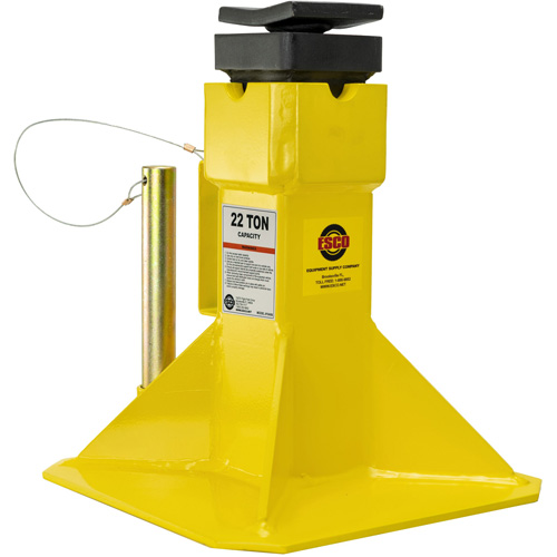 Jack Stands with Adjustable Screw Top Saddle, Locking Pin, 15-1/2" - 20-1/2" H Air Extreme Inc.