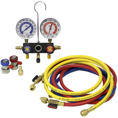 Pro-Set&reg; Manifold Gauge Set Air Extreme Inc.
