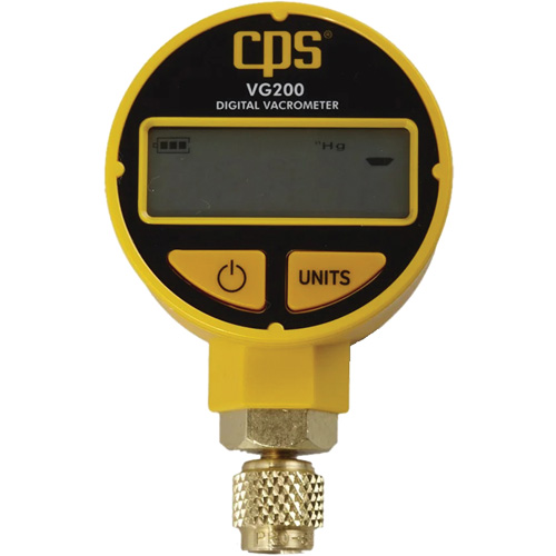 Digital Vacuum Gauge, Micron, Torr & Millibar with Case Air Extreme Inc.