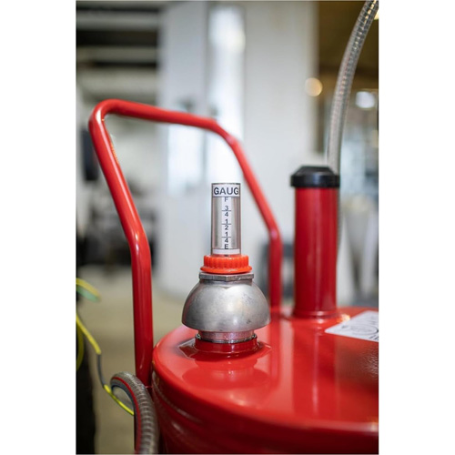 Chariot &agrave; carburant en acier de 25 gallons avec pompe rotative bidirectionnelle et filtre Air Extreme Inc.