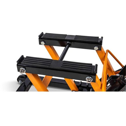 ATV and Motorcycle Jack, 0.75 Ton(s) Capacity, 4-2/3" Lowered, 14-1/2" Raised, Manual Hydraulic Air Extreme Inc.