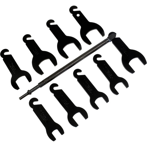 10-Piece Pneumatic Fan Clutch Wrench Set Air Extreme Inc.