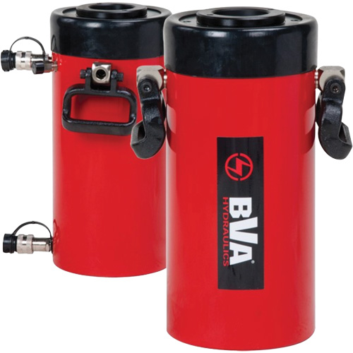 Double Action Hollow Hole Hydraulic Cylinder, 10.13" Stroke, 100 Ton(s) Capacity, 10000 PSI Air Extreme Inc.