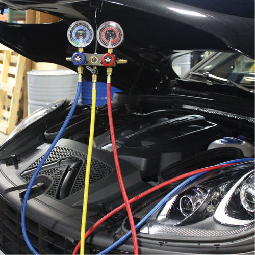 R1234Yf 2-Way Piston Valve Manifold Gauge Set Air Extreme Inc.