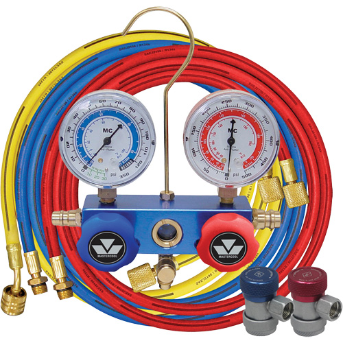 R134A 2-Way Aluminum Manifold Gauge Set Air Extreme Inc.