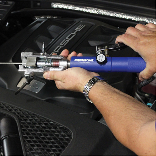 Jeu d'outils &agrave; &eacute;vaser hydraulique universel avec manche bleu & jeu d'adaptateurs Air Extreme Inc.