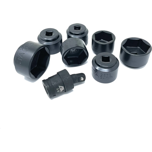 8 Pc. Extra-Low-Profile Oil Filter Socket Set Air Extreme Inc.