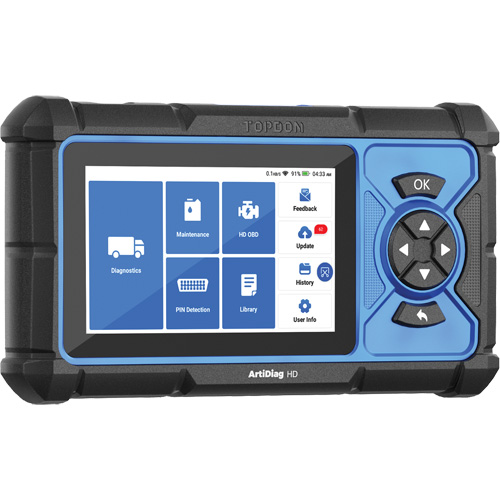 Outil de diagnostic robuste 5" ArtiDiag HD avec fonctions d'entretien Air Extreme Inc.