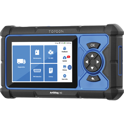 Outil de diagnostic robuste 5" ArtiDiag HD avec fonctions d'entretien Air Extreme Inc.