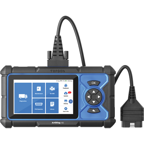 Outil de diagnostic robuste 5" ArtiDiag HD avec fonctions d'entretien Air Extreme Inc.
