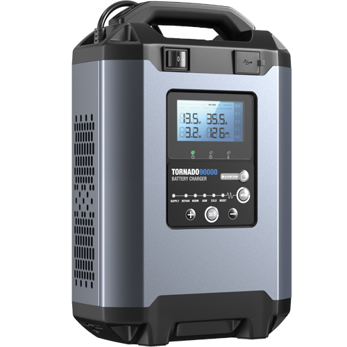 Alimentation stable 90 A et chargeur intelligent 12 V/24 V Tornado90000 Air Extreme Inc.
