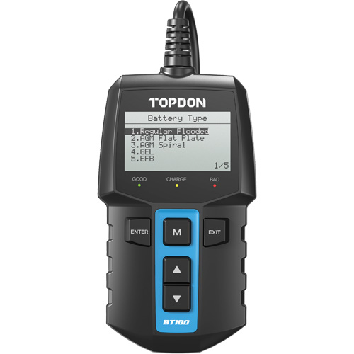 Testeur de batterie 12?V et de syst&egrave;mes BT100 Air Extreme Inc.