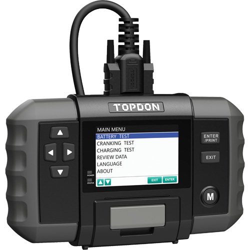 BT600 12V Battery & 12V/24V System Tester with Built-in Printer Air Extreme Inc.