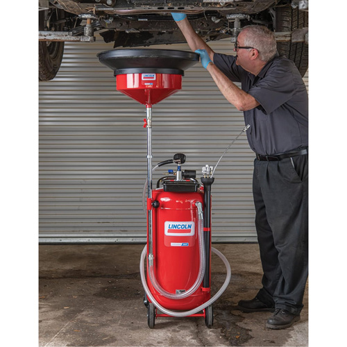 Drain pour liquides us&eacute;s & &eacute;vacuateur Air Extreme Inc.