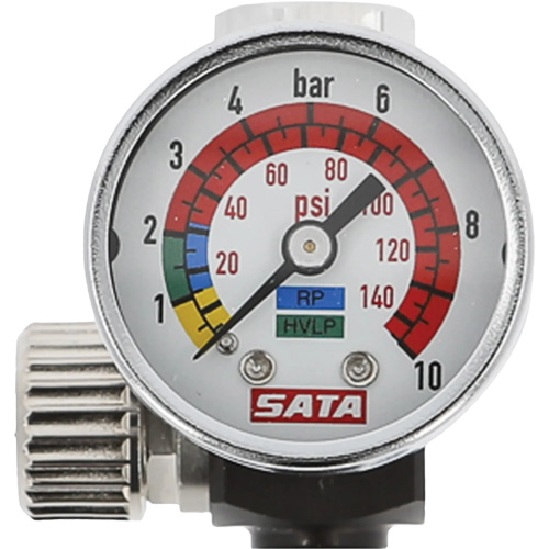 Air Micrometer with Gauge, 1/4" Male Thread & G 1/4" Female Thread Air Extreme Inc.