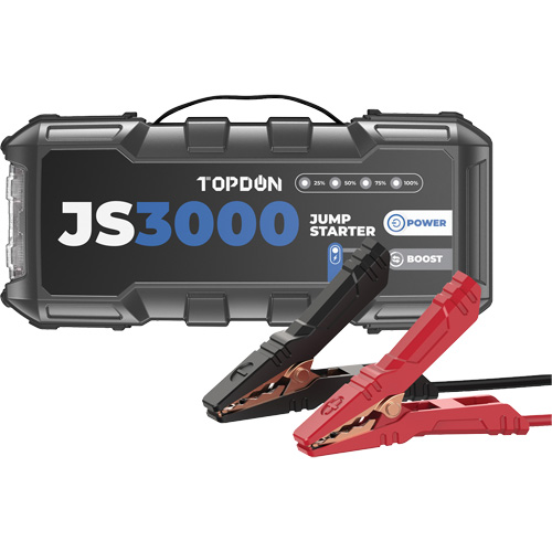 Survolteur, banque d'alimentation et lampe de poche JumpSurge3000 Air Extreme Inc.
