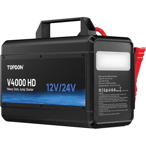 V4000 HD 12V/24V 4000A Jump Starter Air Extreme Inc.