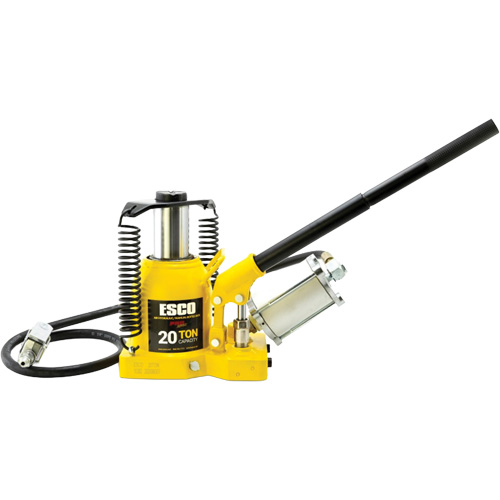 Cric bouteille de s&eacute;rie Pro "Shorty", 20 tonne(s), Air comprim&eacute;/hydraulique, 12-5/8" Hauteur &eacute;lev&eacute;e Air Extreme Inc.