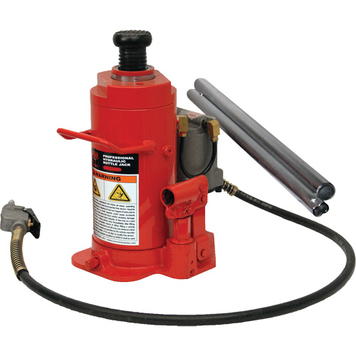 Standard Height Bottle Jack, 12 Ton(s), Air Hydraulic, 19-3/4" Raised Height Air Extreme Inc.